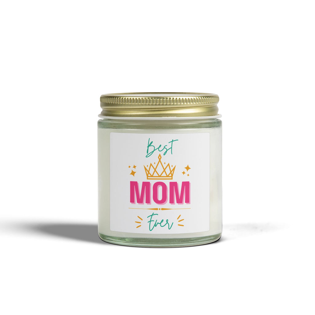 Best Mom Ever Coconut Apricot Scented Candle (4oz & 9oz)