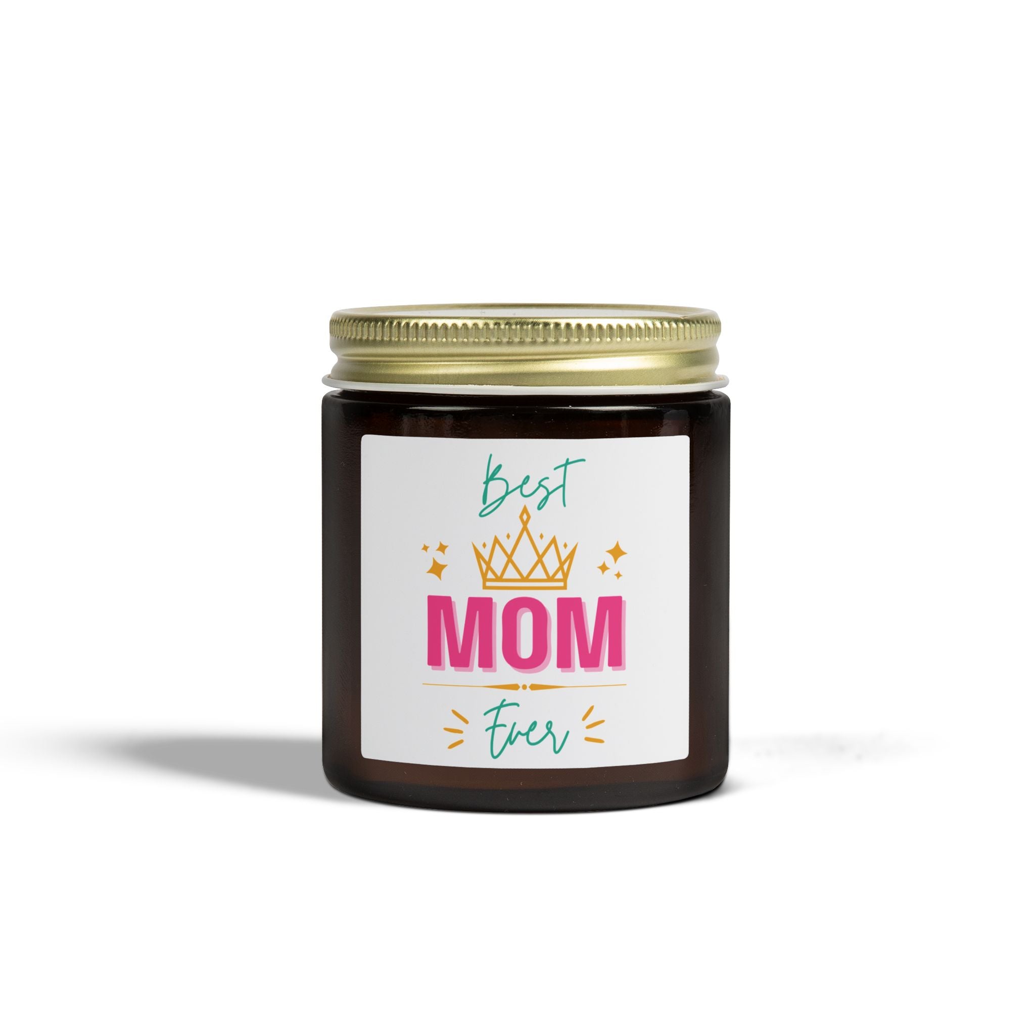 Best Mom Ever Coconut Apricot Scented Candle (4oz & 9oz)