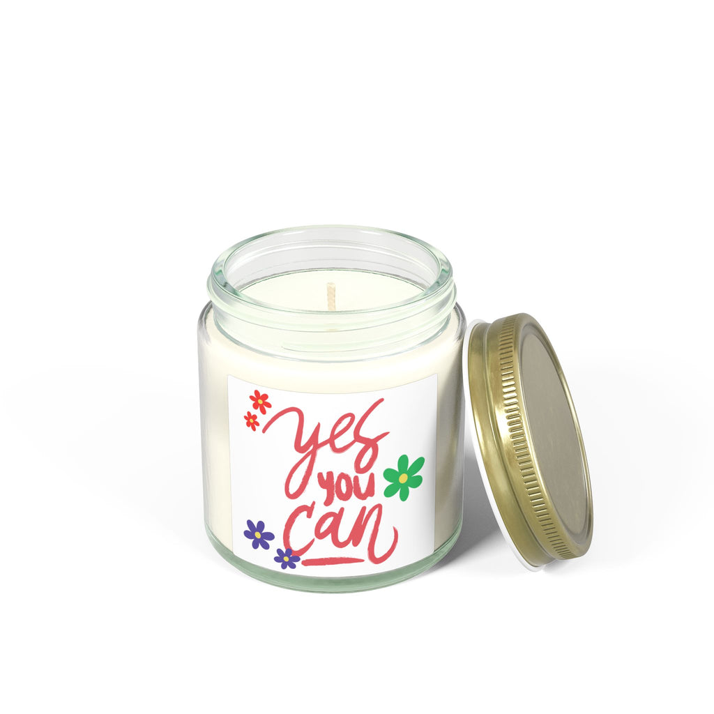 Yes You Can Movitated Coconut Apricot Scented Candle (4oz/9oz)
