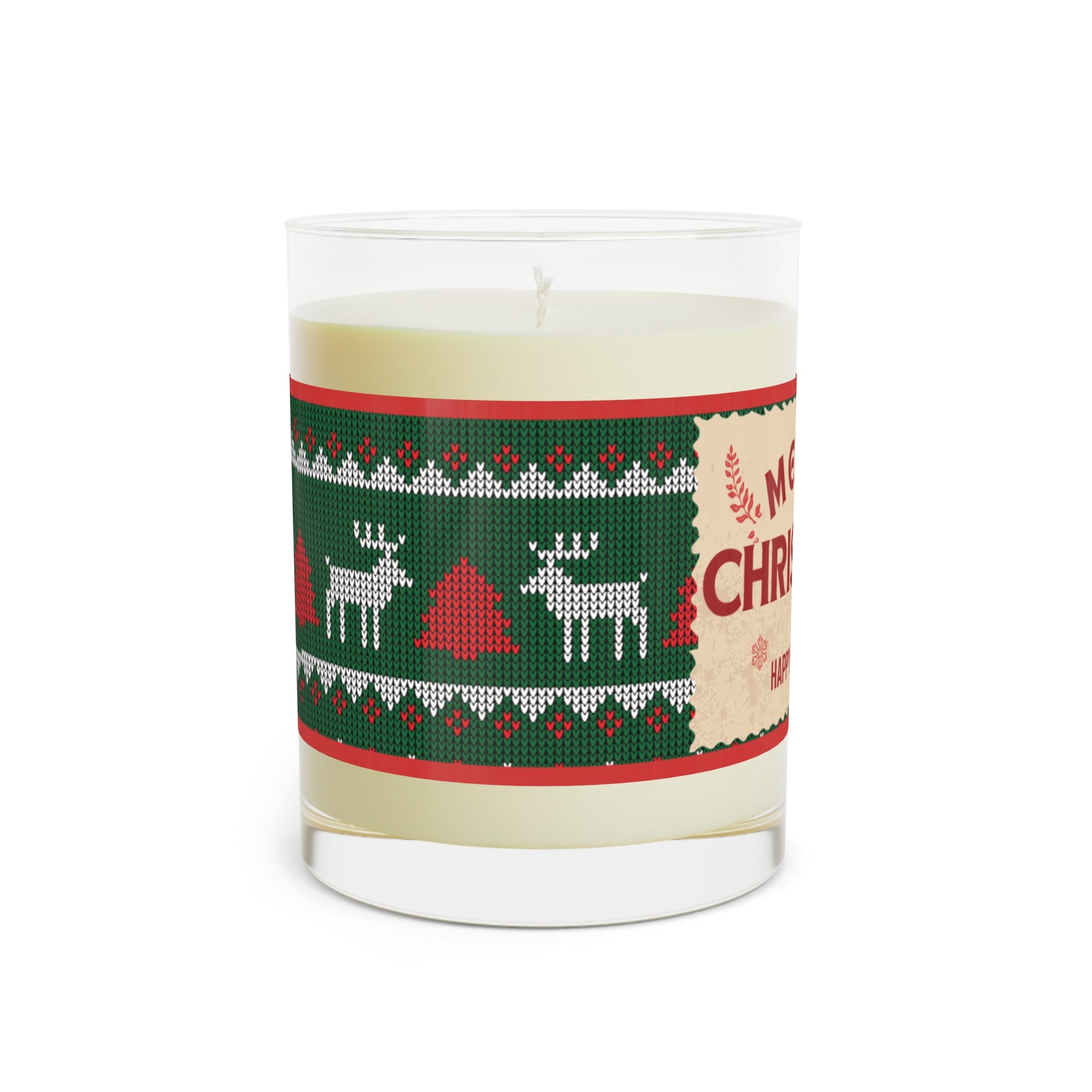 Christmas Wreath 11oz Scented Candle — Holiday Gift