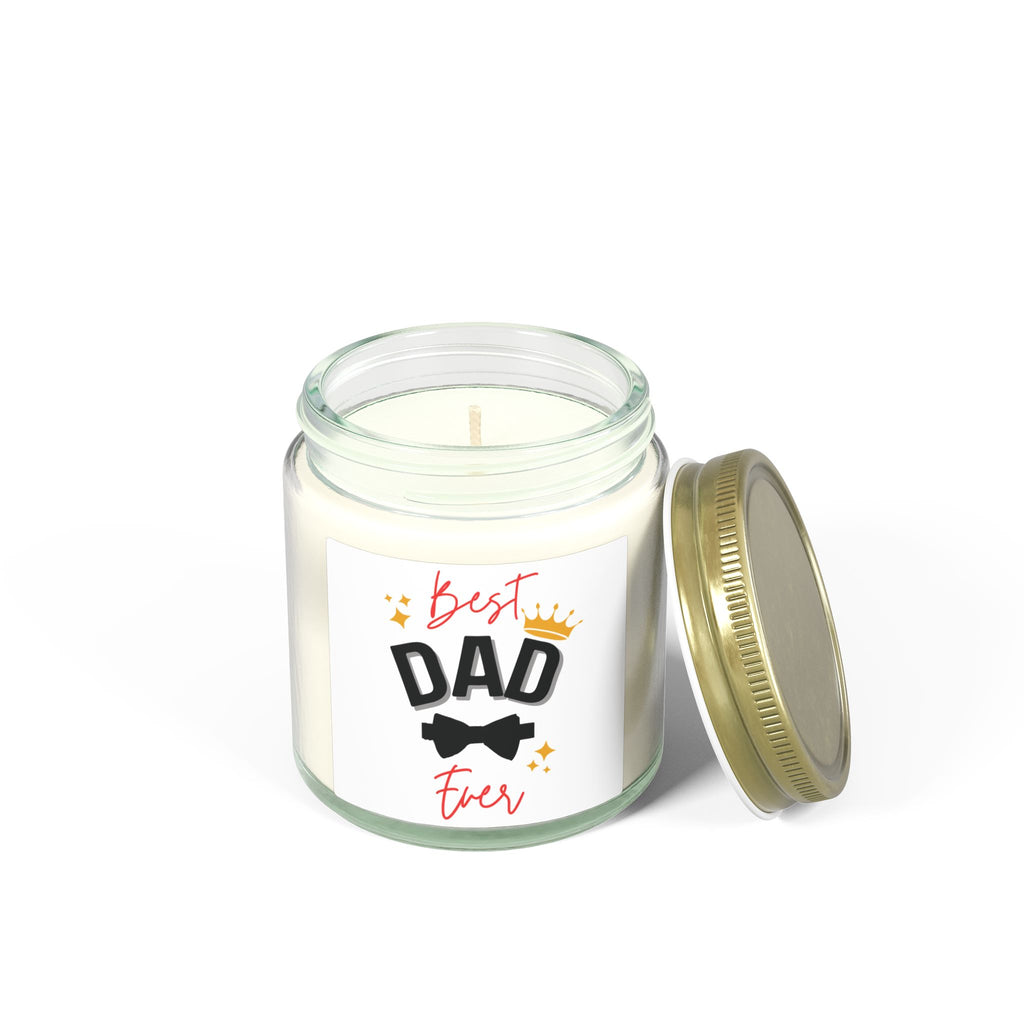 Best Dad Ever Coconut Apricot Scented Candle (4oz/9oz)