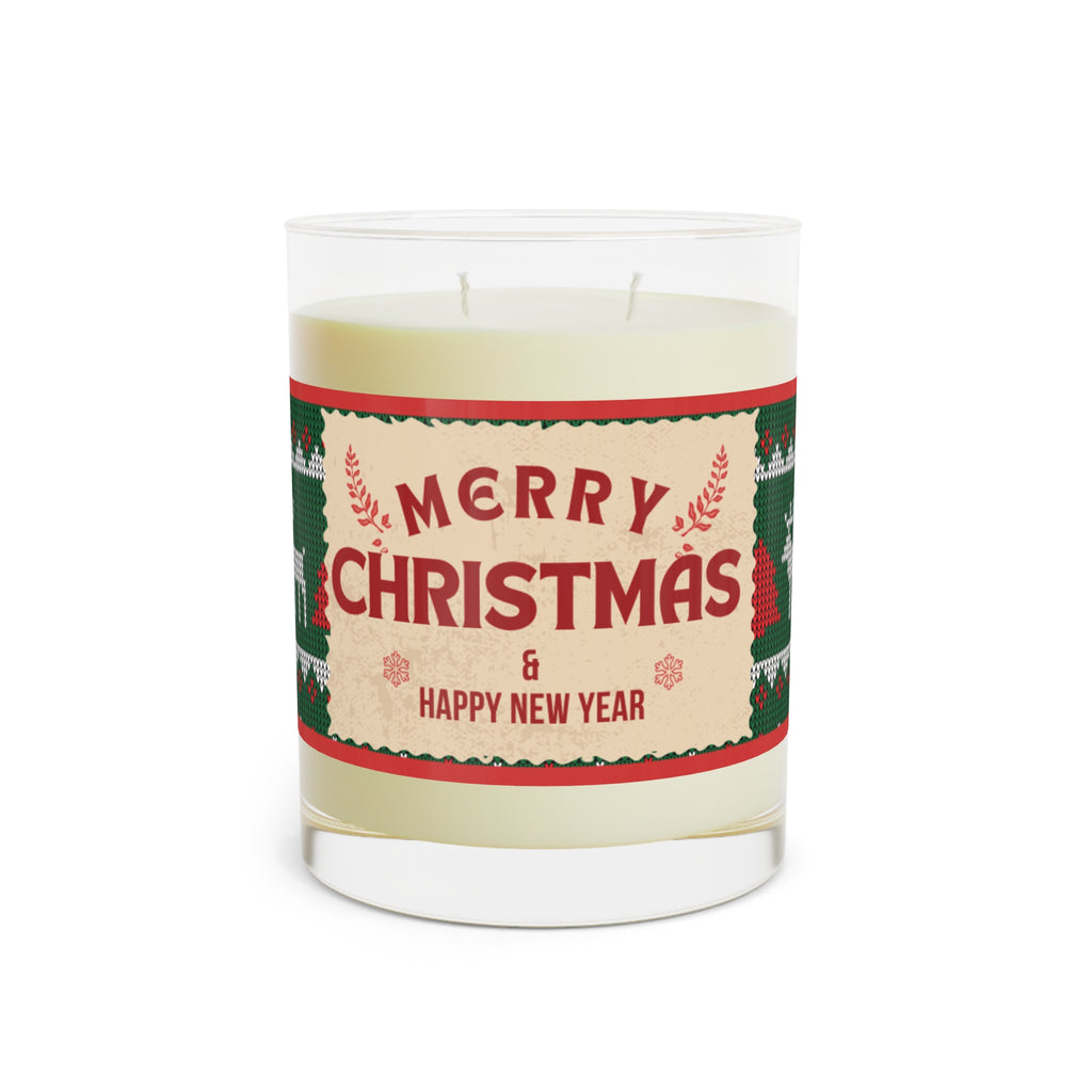 Christmas Wreath 11oz Scented Candle — Holiday Gift