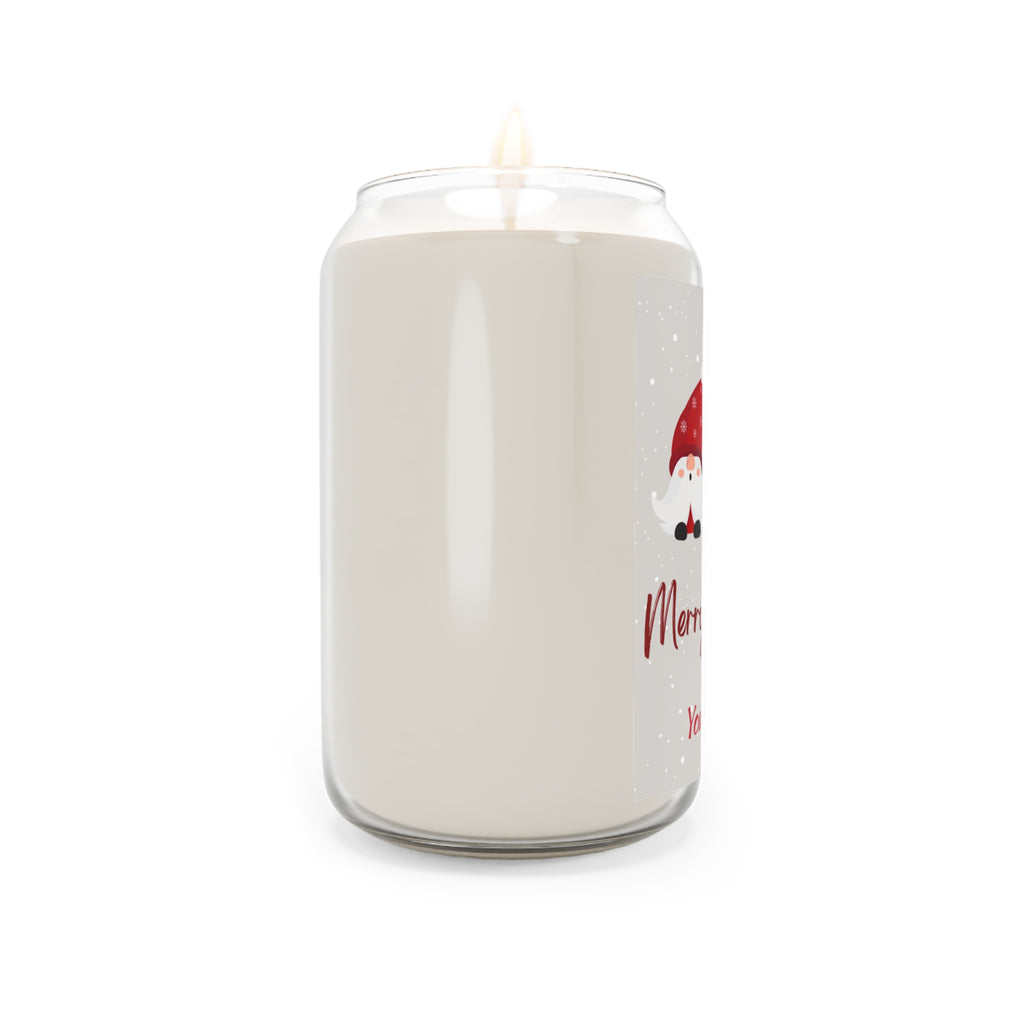 Christmas Soy Candle — 13.75oz - Scented Holiday Candle (Personalizable)
